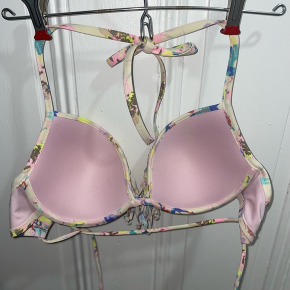 •VS• The Fabulous- Swim Bra Top• Fringe• 32DD - Picture 4 of 6